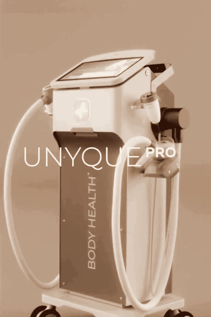 Equipamento Unyque Pro, tecnologia de remodelação corporal disponível na clínica
